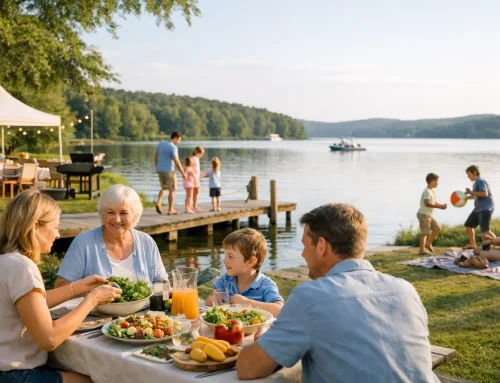 Familienfeier am See planen leicht gemacht