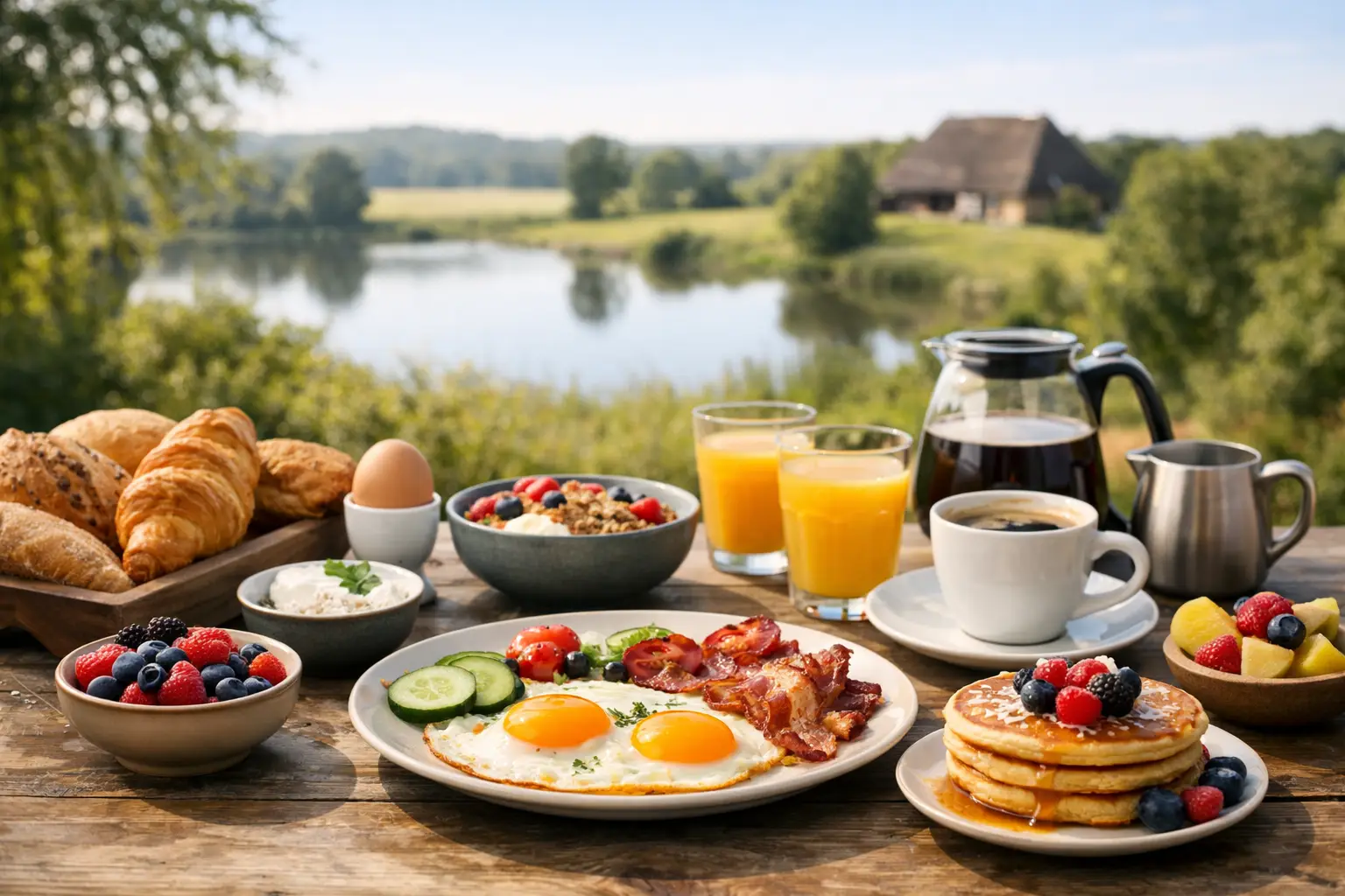 Frühstück den ganzen Tag in Oeversee genießen